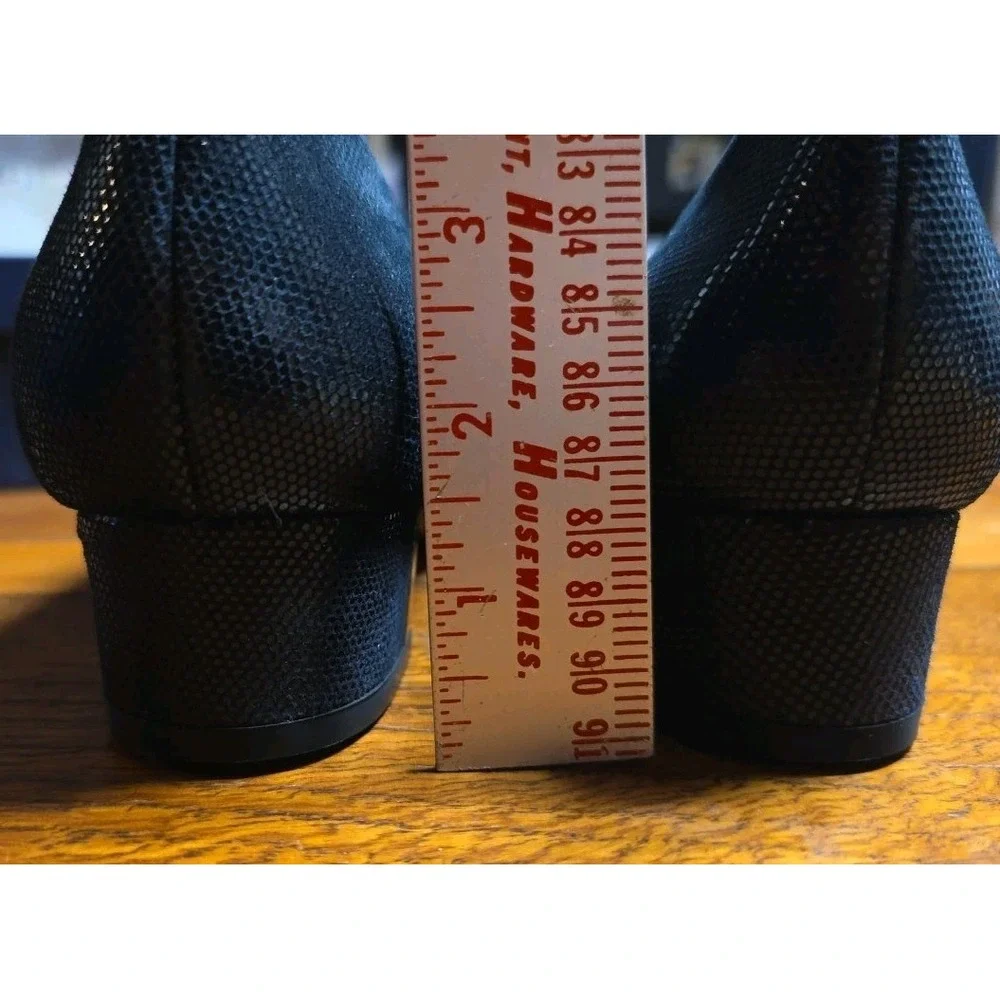 Joel Parker Vintage Josee‎ Navy Serpent Pumps Heels Size 12 N NIB Handcrafted